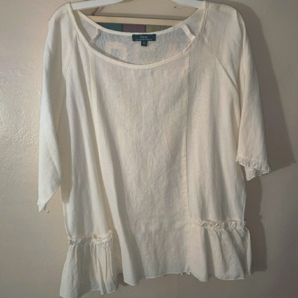 Cotton linen shirt
